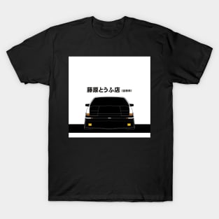 Initial D Toyota AE86 Tofu decal running in the 90s T-Shirt